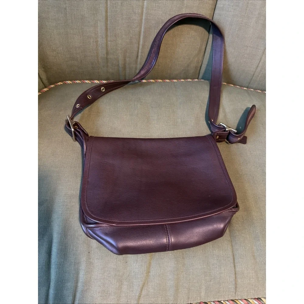 Vintage Coach Patricia's Legacy In Loden 9951 Deep Rich‎ Brown